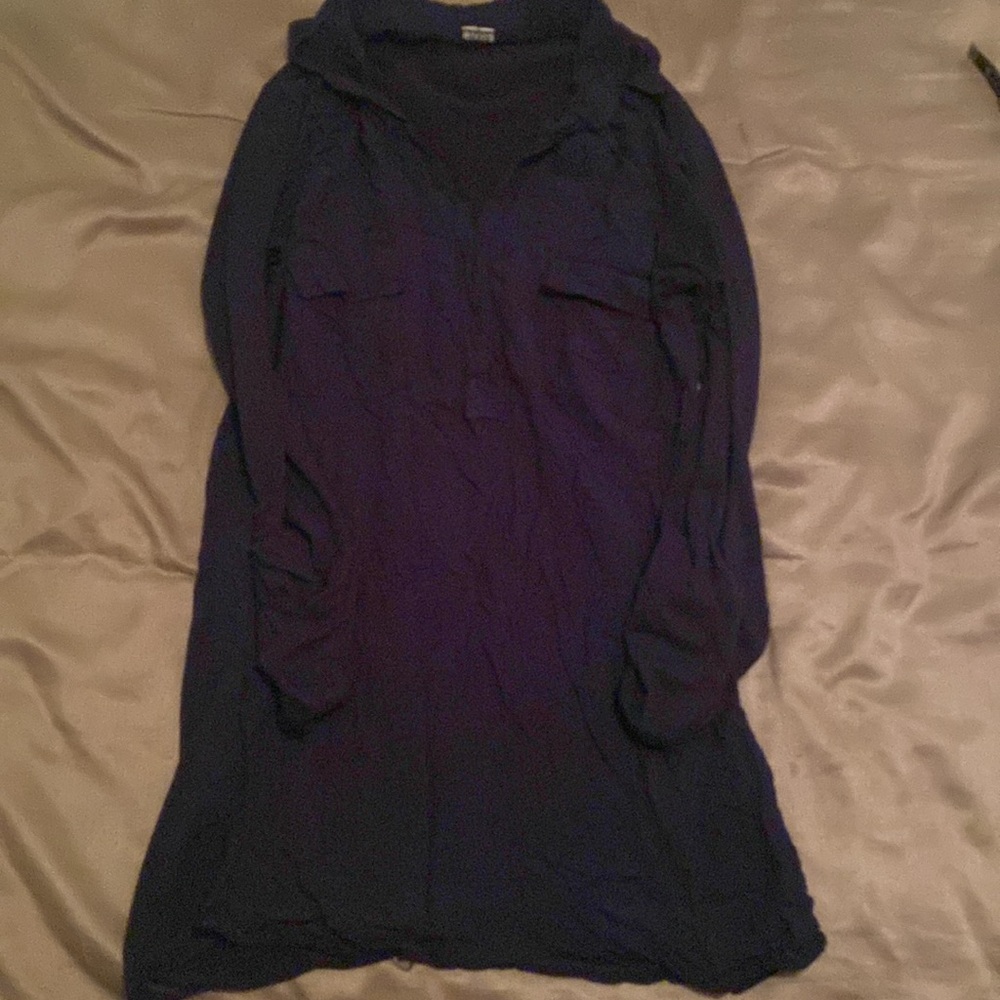 Navy blue shirt